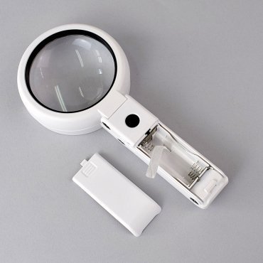 Лупа складна з LED-підсвічуванням NO.FS75RC | Салон рукоділля