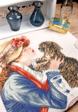 Girl & Dog PN-0168607 LanArte набор