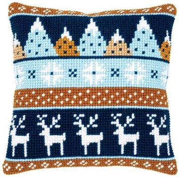 Winter motifs Зимові мотиви PN-0170317 подушка Vervaco - Салон рукоділля