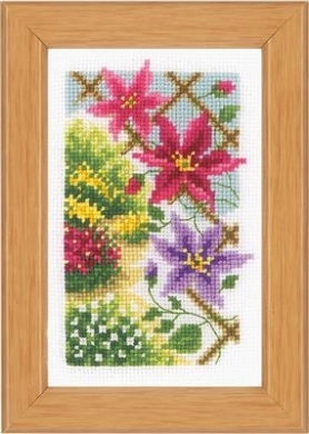In my garden set of 3 У моєму саду набір з 3 штук PN-0185068 Vervaco вишивка хрестиком - Салон рукоділля