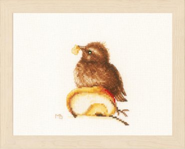 YOUNG BLACKBIRD PN-0188018  LanArte вишивка хрестиком | Набір - Салон рукоділля Давайте створимо шедевр разом!