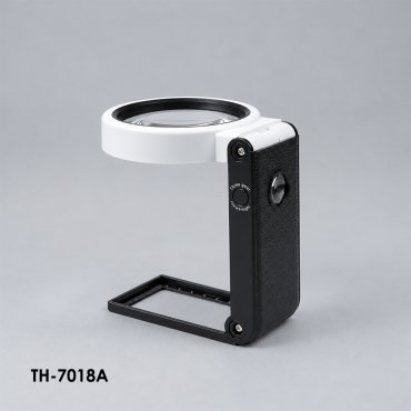 Лупа складна ручна з LED-підсвічуванням TH-7018A | Салон рукоділля