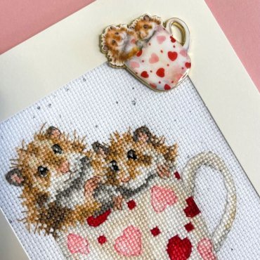 Магнітний тримач для голок і схем "Hammy Anniversary" XA28 Bothy Threads — купити | Салон рукоділля