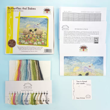 Метелики та малюк \ Butterflies And Babies XLP10 Bothy Threads | Салон рукоділля