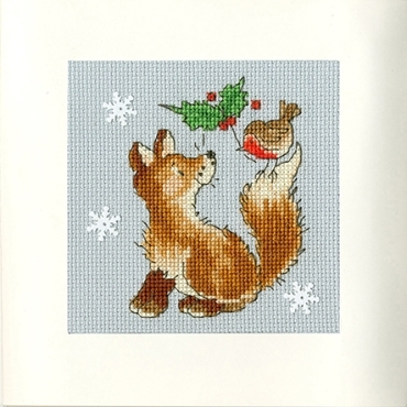 Christmas Card – Christmas Friends XMAS29 Bothy Threads