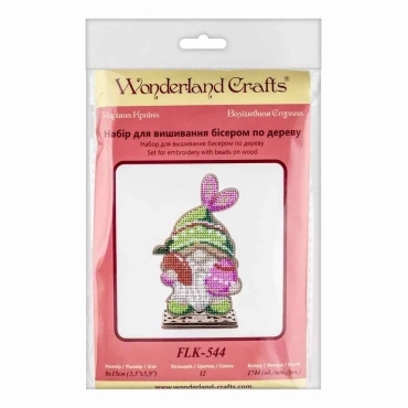 До Великодня FLK-544 Wonderland Crafts вишивка бісером по дереву - Салон рукоділля