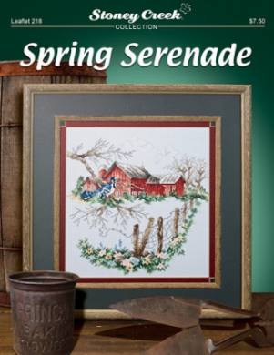 Spring Serenade LFT218 Stoney Creek вишивка | Схема - Салон рукоділля