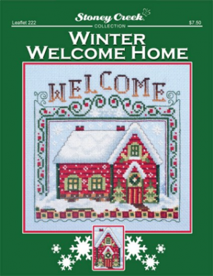 Winter Welcome Home LFT222 Stoney Creek вишивка | Схема - Салон рукоділля