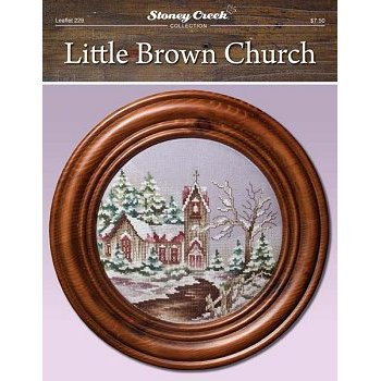 Little Brown Church LFT229 Stoney Creek вишивка | Схема - Салон рукоділля