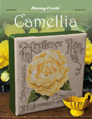 Camellia  LFT245 Stoney Creek вишивка | Схема - Салон рукоділля 