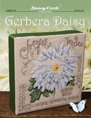 Gerbera Daisy LFT247 Stoney Creek вишивка | Схема - Салон рукоділля 