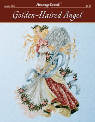 Golden-Haired Angel LFT323 Stoney Creek вишивка | Схема - Салон рукоділля 