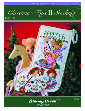 Christmas Toys II Stocking LFT136 Stoney Creek схема | Схема - Салон рукоділля