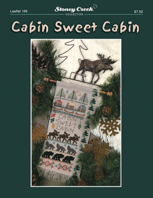 Cabin Sweet Cabin LFT188 схема Stoney Creek  Stoney Creek схема | Схема - Салон рукоділля