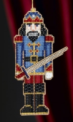 Nutcracker Лускунчик MH188304 Mill Hill вишивка хрестиком | Набір | Купити - Салон рукоділля Давайте створимо шедевр разом!