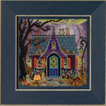 Haunted Cottage Котедж з привидами MH142324 Mill Hill вишивка хрестиком | Набір | Купити - Салон рукоділля Давайте створимо шедевр разом!