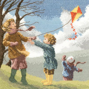 Windy Day Вітряний день HC404 Heritage Crafts - Салон рукоділля 