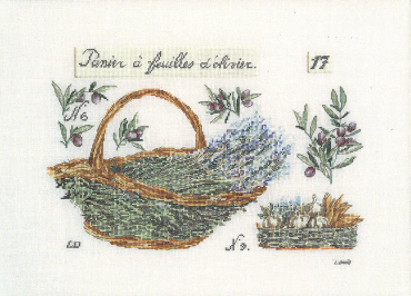 Lavander Basket / Кошик з лавандою T2098 Thea Gouverneur - Салон рукоділля