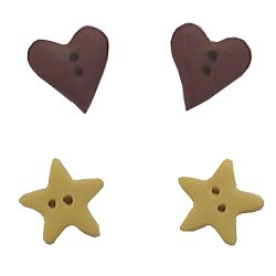 Комплект ґудзиків "Faith Family Friends Birdhouses Stoney Creek" 16WINBP31(LFT540) Stoney Creek Button Pack – купити