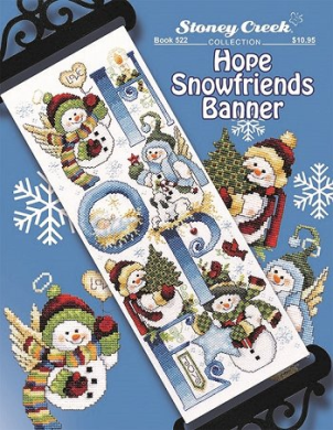 Комплект ґудзиків "Hope Snowfriends Banner Stoney Creek" BK522BP  Stoney Creek Button Pack – купити