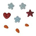 Комплект ґудзиків "Joy Snowfriends Banner Stoney Creek"  BK506BPStoney Creek Button Pack – купити