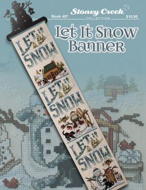 Комплект ґудзиків "Let It Snow Banner Stoney Creek" BK497BP Stoney Creek Button Pack – купити