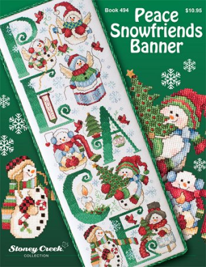 Комплект ґудзиків "Peace Snowfriends Banner Stoney Creek" BK494BP  Stoney Creek Button Pack – купити