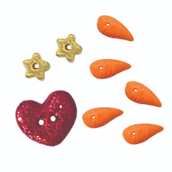 Комплект ґудзиків "Pray Snowfriends Banner Stoney Creek" BK545BP  Stoney Creek Button Pack – купити