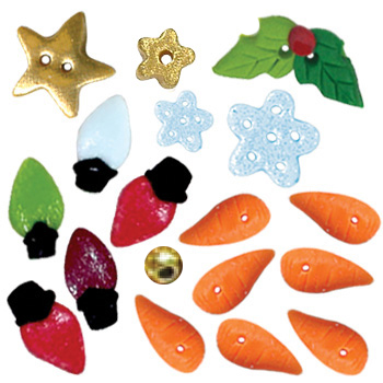 Комплект ґудзиків "Rejoice Snowfriends Banner  Stoney Creek" BK538BP Stoney Creek Button Pack – купити