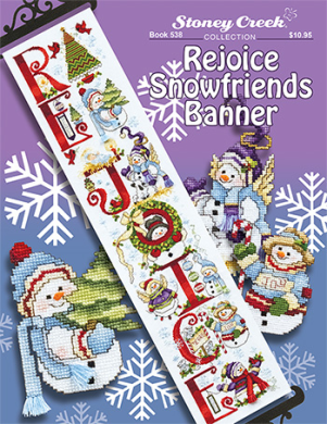 Комплект ґудзиків "Rejoice Snowfriends Banner  Stoney Creek" BK538BP Stoney Creek Button Pack – купити